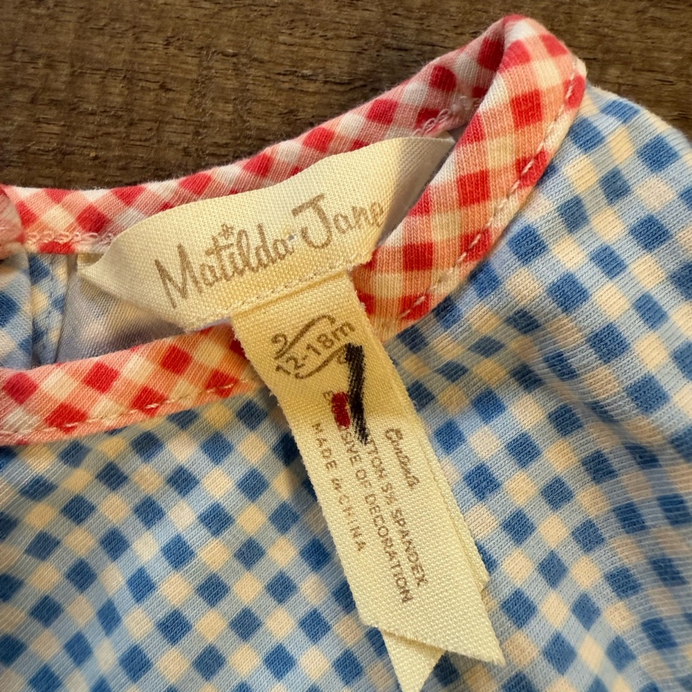 Matilda Jane Preschool Pretty Dress & Bloomers 12–18M Adventure Begins - Picture 6 of 6